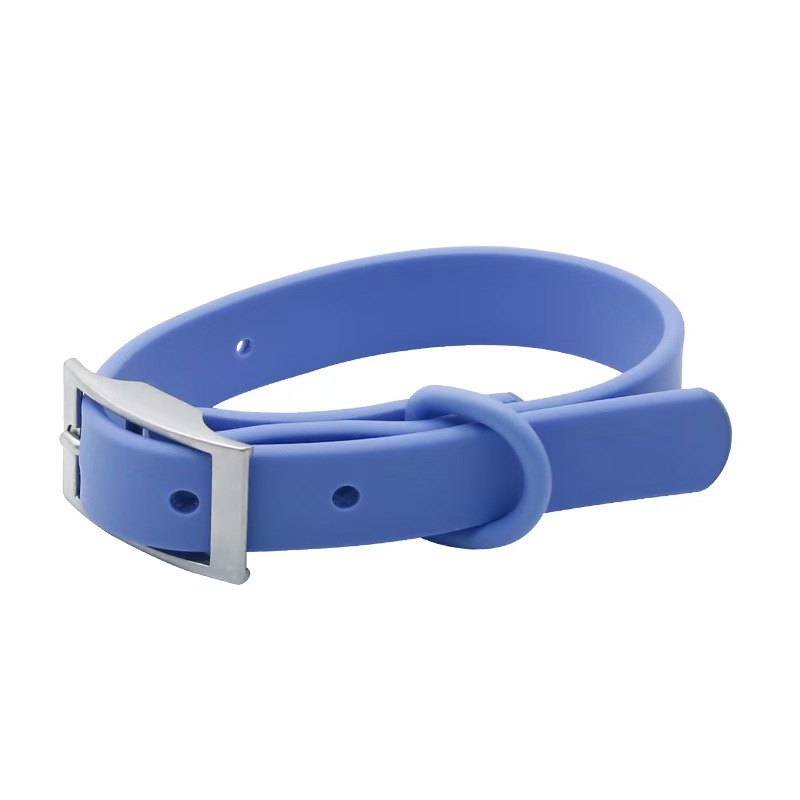 Cat Dog Collars Adjustable PVC Pet Collar Candy Color