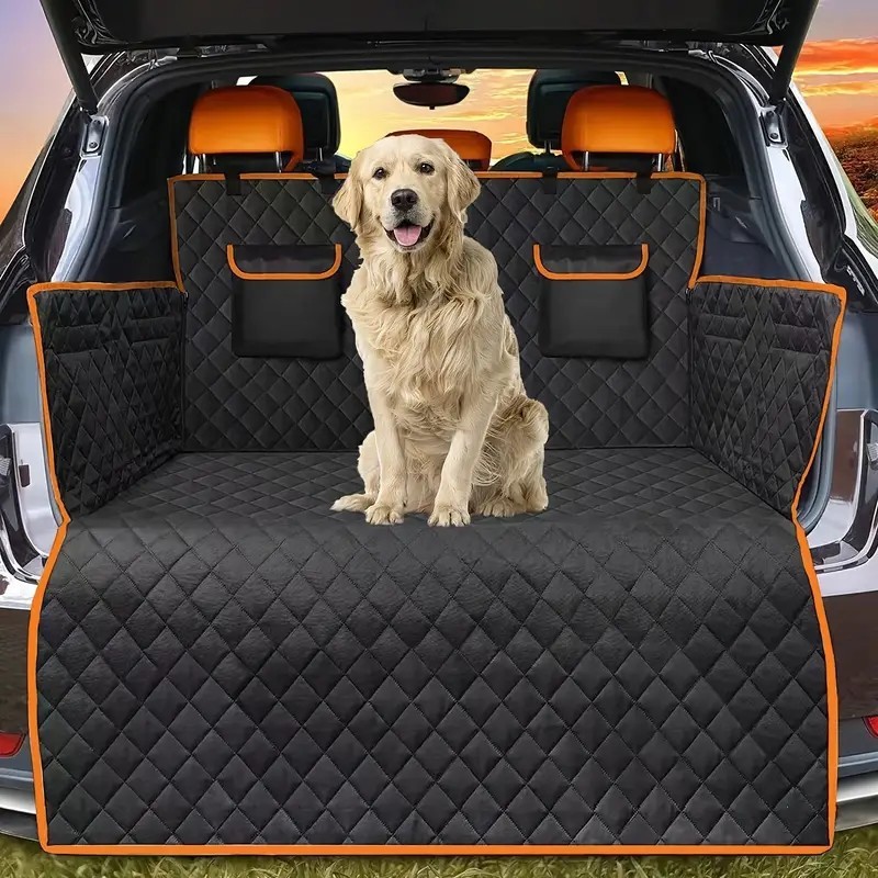 Trunk Cargo Liner for Pet 5-Layer Thicken Oxford Cloth Trunk Carpet Waterproof Anti Slip Wear-Resistant Cushion for Dog