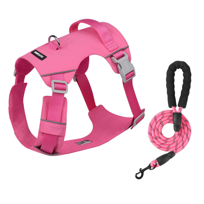 Dog Harness Upgraded Nylon Waterproof Tactical Vest