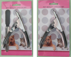 Dog Cat Nail Clipper Stainless Steel Pet Toes Cutter Scissor Grooming Tool