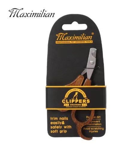 Dog Cat Nail Clippers Wooden Stainless Steel Pet Toes Cutter Scissor Grooming Tools Dogs Cats Nail Trimmer Clipper Pet Supplies
