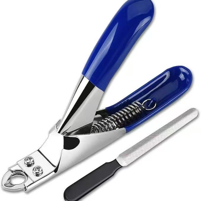 Dog Cat Nail Clipper Stainless Steel Pet Toes Cutter Scissor Grooming Tool