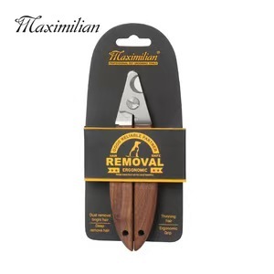Dog Cat Nail Clippers Wooden Stainless Steel Pet Toes Cutter Scissor Grooming Tools Dogs Cats Nail Trimmer Clipper Pet Supplies