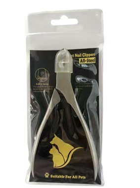 Heavy Duty Stainless Steel Pet Nail Clipper For Dogs Cats