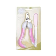 Two-color Pet Nail Clippers Stainless Steel Dog Cat Professional Labor-Saving Nail Clippers