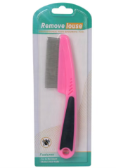 ABS Pet Brush For Shedding Control Massage Grooming Comb Removes Loose Hair Gentle