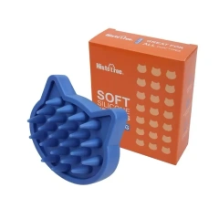 Wholesale Manufacturer's Hair Removal Tool for Small Animals Dog Grooming Pet Bath Brush Made of Durable Rubber