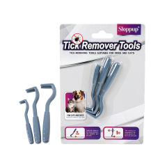 Pet tick clips