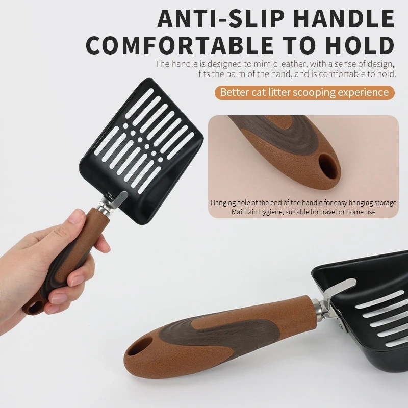 New Cat Poop Scooper Thickened Large Surface Cat Litter Shovel Scoop