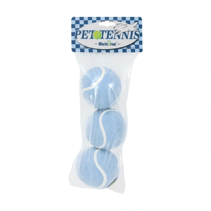 Eco-Friendly Throwing Dog Chew Toys Wholesale Rubber Pet Tennis Balls Interactive Dog Toy Ball