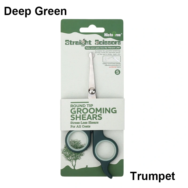 Portable Professional with Round Tip Durable Plastic Pets Cat Dog Durable Safety Hair Dog Grooming Accessories