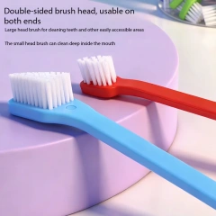 Pet Oral Cleaning Set Tube-packed Double-headed & Finger Toothbrush Dog Teeth Care Kit Wholesale