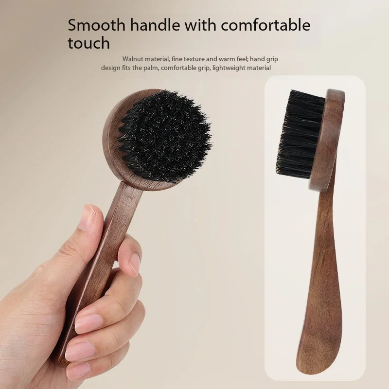 Vintage Walnut Wood Pet Comb For Dogs And Cats Hair Removal Grooming Brush Cross-border Pet Supplies