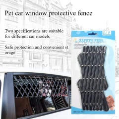 Pet Fence Safety Car Window Protection Pet Barrier Automotive Retractable Pet Door Fence Indoor Outdoor Protection for Cats Dogs