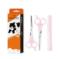 Pet hair care three-piece set