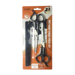 Pet hair care three-piece set