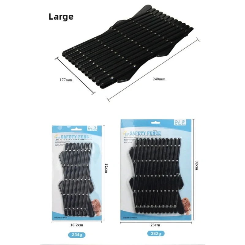 Pet Fence Safety Car Window Protection Pet Barrier Automotive Retractable Pet Door Fence Indoor Outdoor Protection for Cats Dogs
