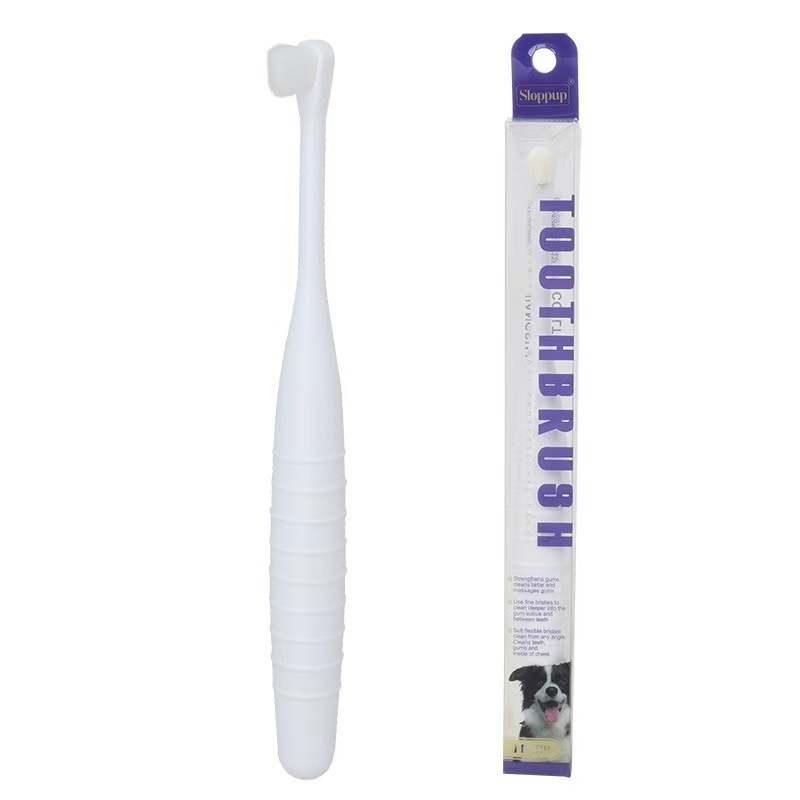 Pet Toothbrushes for Cats & Dogs 360 Degree Soft Bristle Toothbrush Kit
