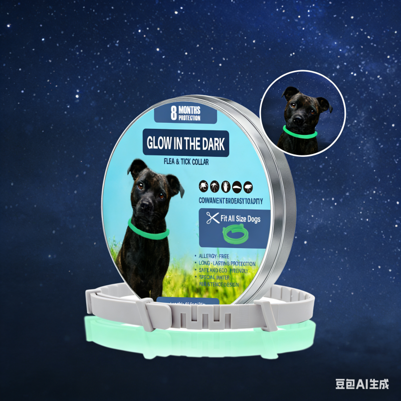 Adjustable Dog Cat Calming Collar, Nature Safe Waterproof Insect Prevention Long Lasting Claming Effect