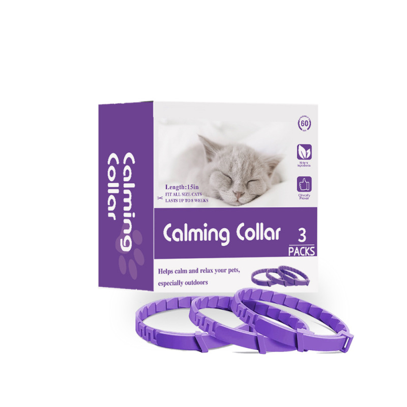 Pheromone Collar Aggressive Therapy Calming Collar for Pet Separation Relax