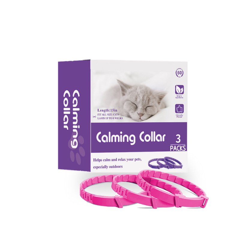 Pheromone Collar Aggressive Therapy Calming Collar for Pet Separation Relax