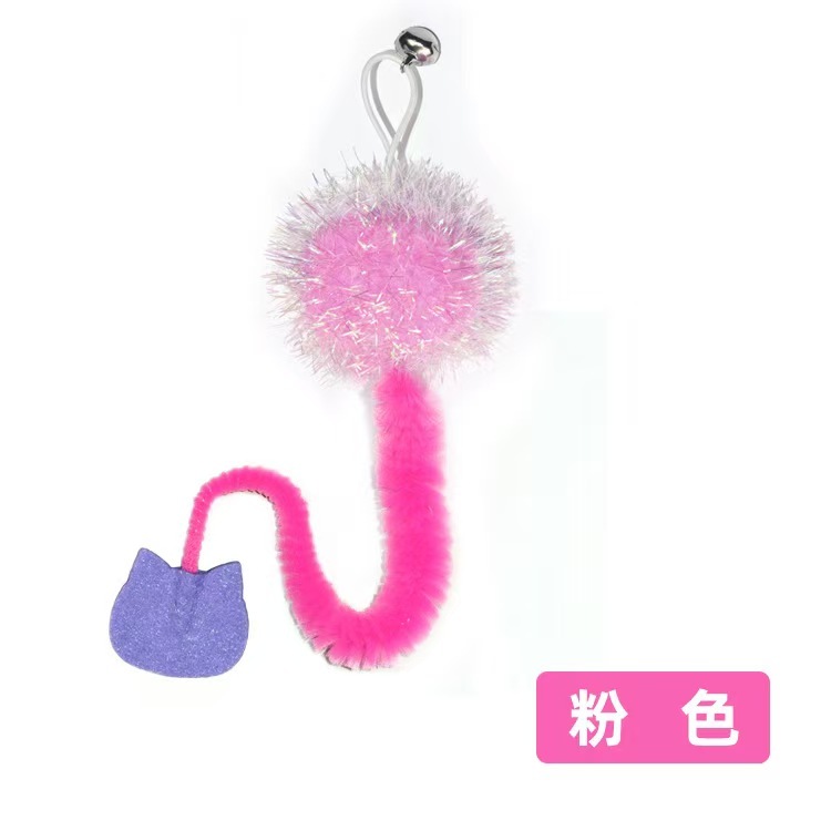 Replacement head for caterpillar cat toy