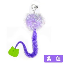 Replacement head for caterpillar cat toy