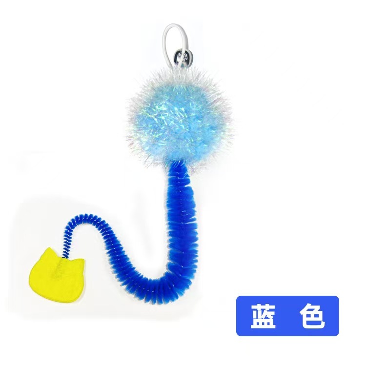 Replacement head for caterpillar cat toy