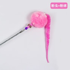 Caterpillar cat toy