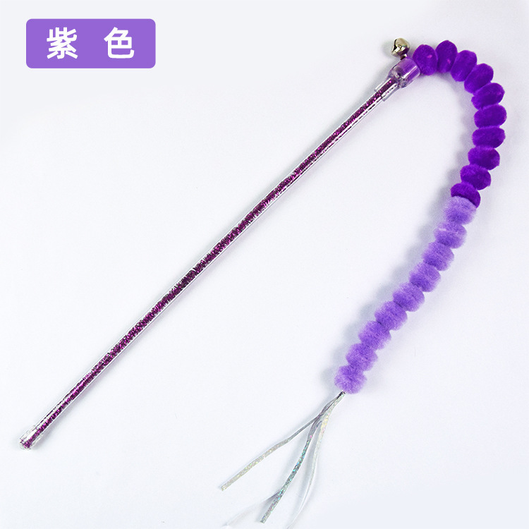 Caterpillar cat toy