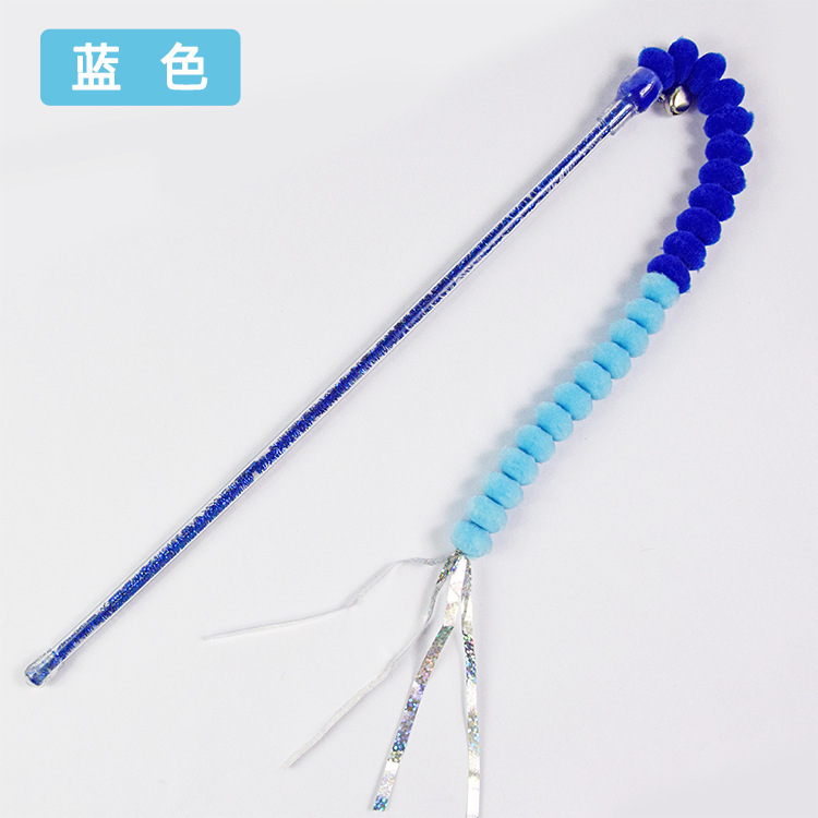 Caterpillar cat toy