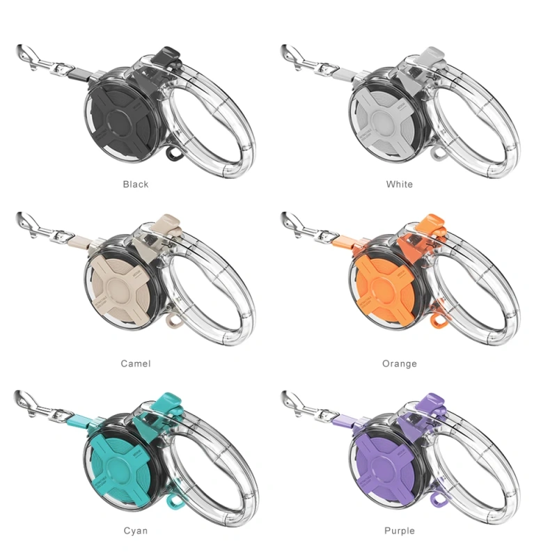 Ultra-Light Mini 4M Retractable Dog Leash, Anti-Lost Anti-Runaway Pet Leash for Small Dogs & Cats, Outdoor Use