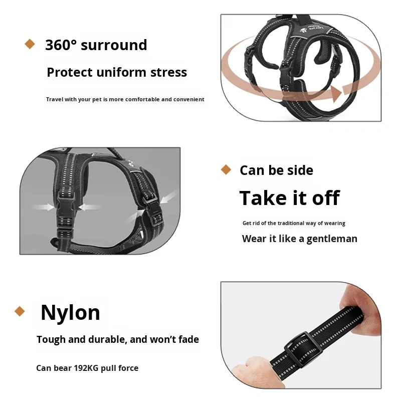 Super Breathable And Comfortable Dog Leash, Necessary For Training. Yiwu Pet Products.