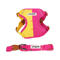 Reflective Dog Harness with Padded Chest Support 4 Adjustable Straps