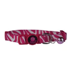 Juicepet Brand Hot Selling Style Polyester Printing Ring Cat Collars for Cat Cute Cat Buckle All Seasons Collar With Bell