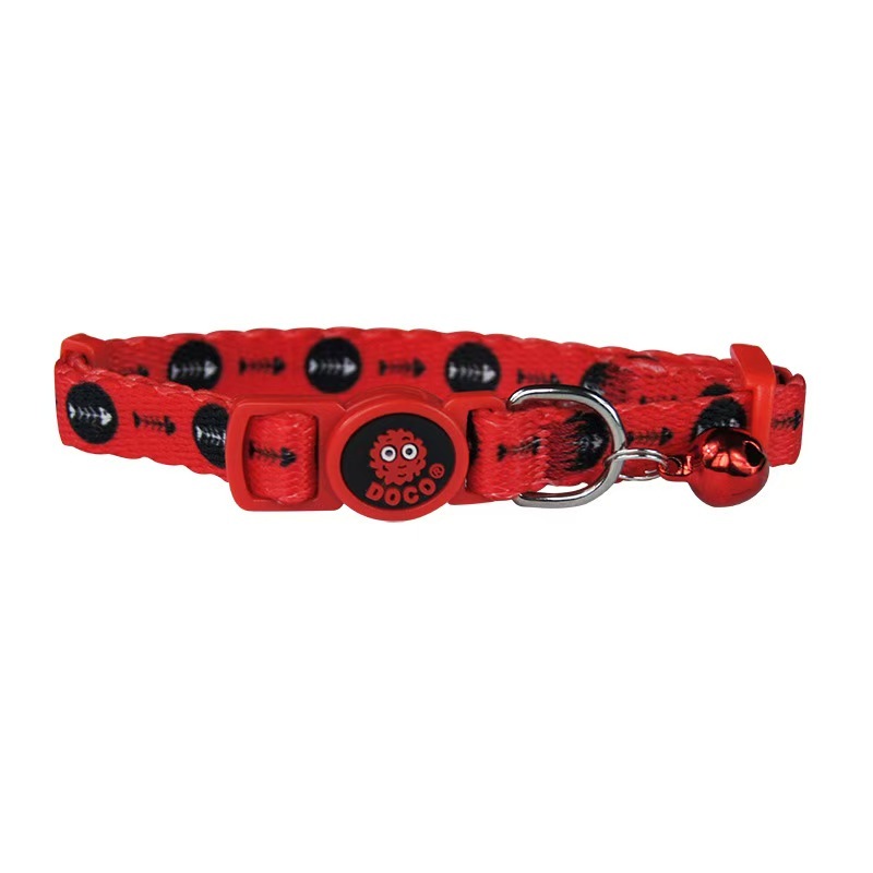 Cat Cute Cat Buckle All Seasons Collar With Bell