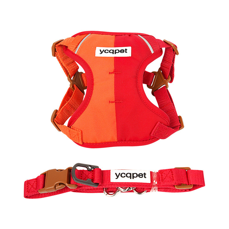 Reflective Dog Harness with Padded Chest Support 4 Adjustable Straps