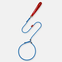 6mm Very Thin Ultra Fine Small Dog Leash Fashion Pet Round Rope Lead P Chain Collar With Handle Training Puppy Walking Leash