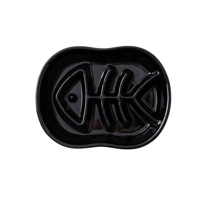 Ceramic bowl for pet cats