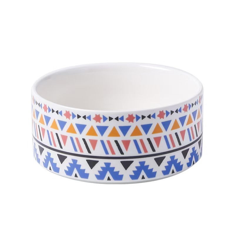 Ceramic bowl for pet cats