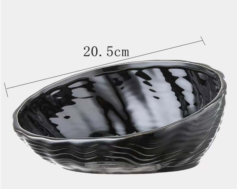 Ceramic bowl for pet cats