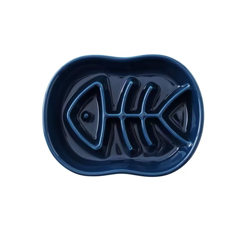 Ceramic bowl for pet cats