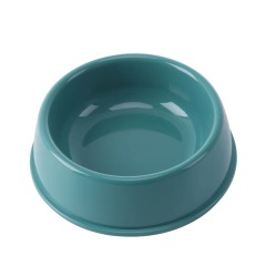 Plastic Medium Candy Colored Round pet Bowl