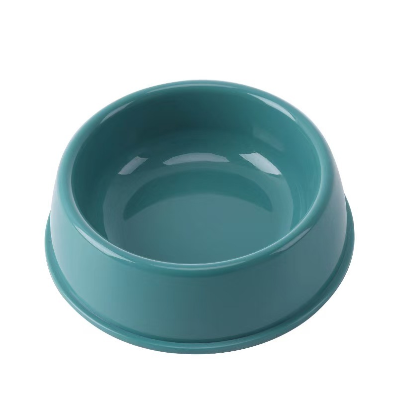 Plastic Medium Candy Colored Round pet Bowl