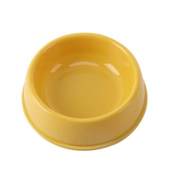 Plastic Medium Candy Colored Round pet Bowl