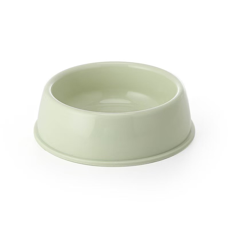 Plastic Medium Candy Colored Round pet Bowl