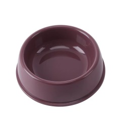 Plastic Medium Candy Colored Round pet Bowl