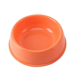 Plastic Medium Candy Colored Round pet Bowl