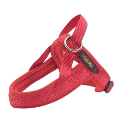 Nylon Luxury Dog Harness Breathable Sport Pet Vest Neoprene Leash Chain Comfortable Explosion Proof Design