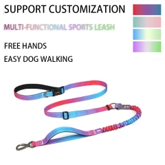 Dog Collar And Set Luxury Tactical Custom Harness Nylon Designer Retractable Leashes Supplier